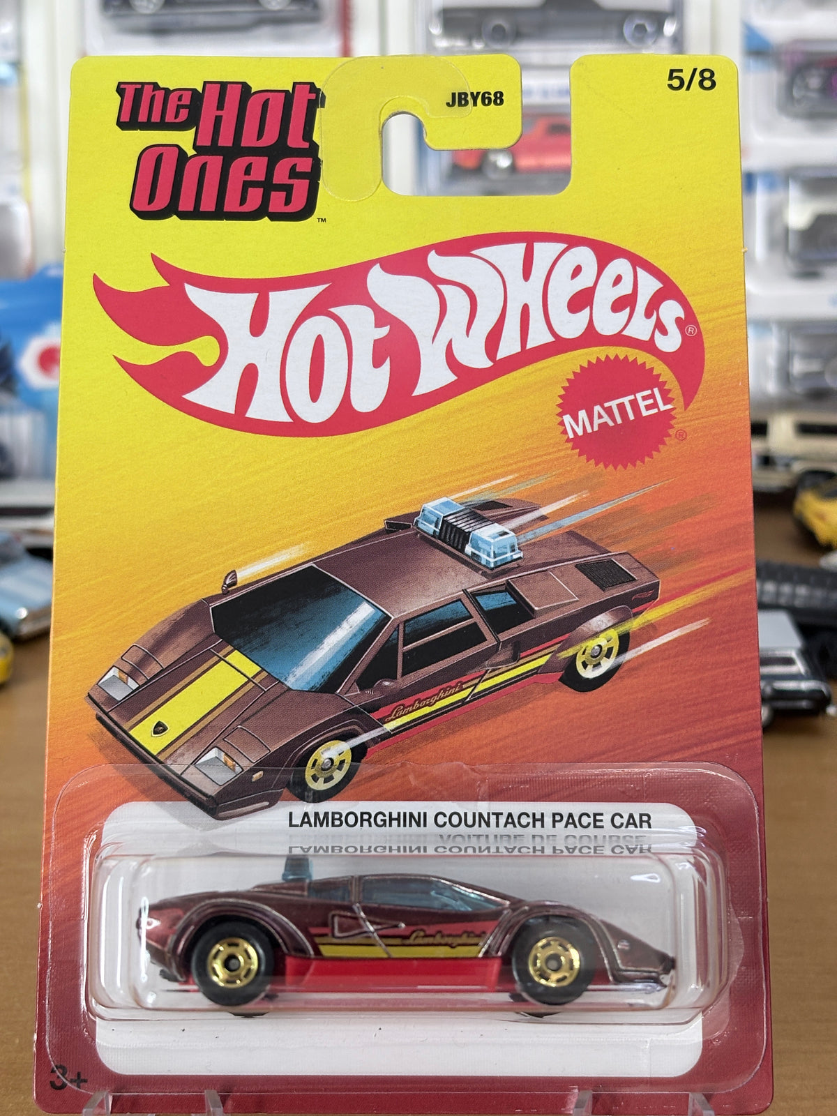 Hot Wheels Lamborghini Countach Pace Car | 2026 The Hot Ones 5/8