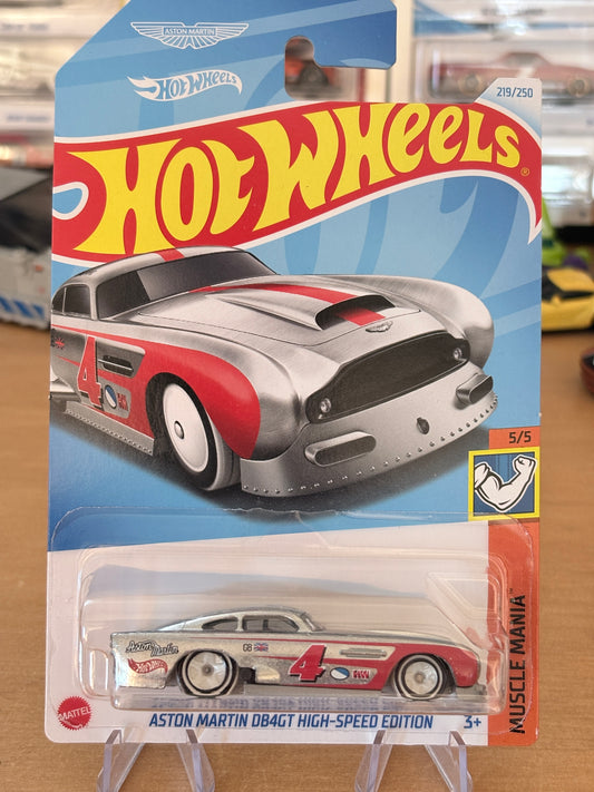 Hot Wheels Mainline | Aston Martin DB4GT High-Speed Edition | 2023 Muscle Mania 5/5