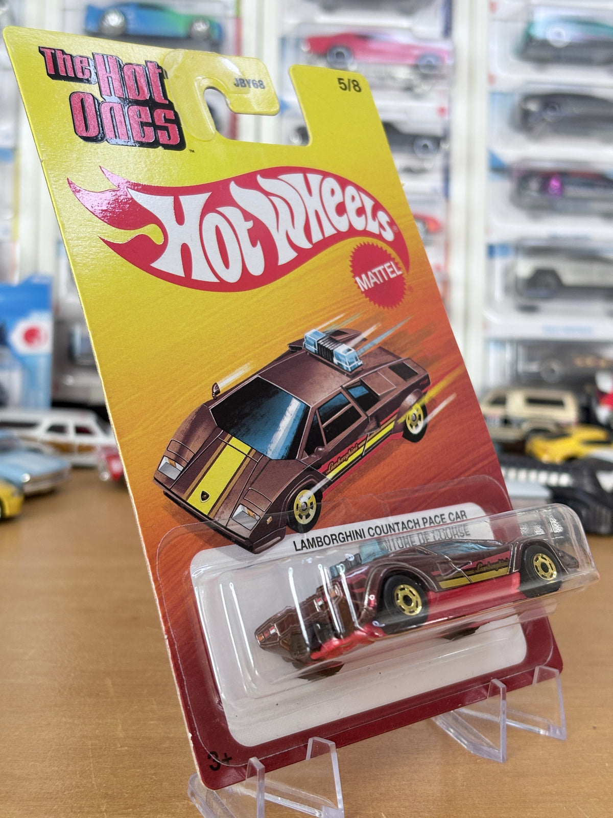 Hot Wheels Lamborghini Countach Pace Car | 2026 The Hot Ones 5/8
