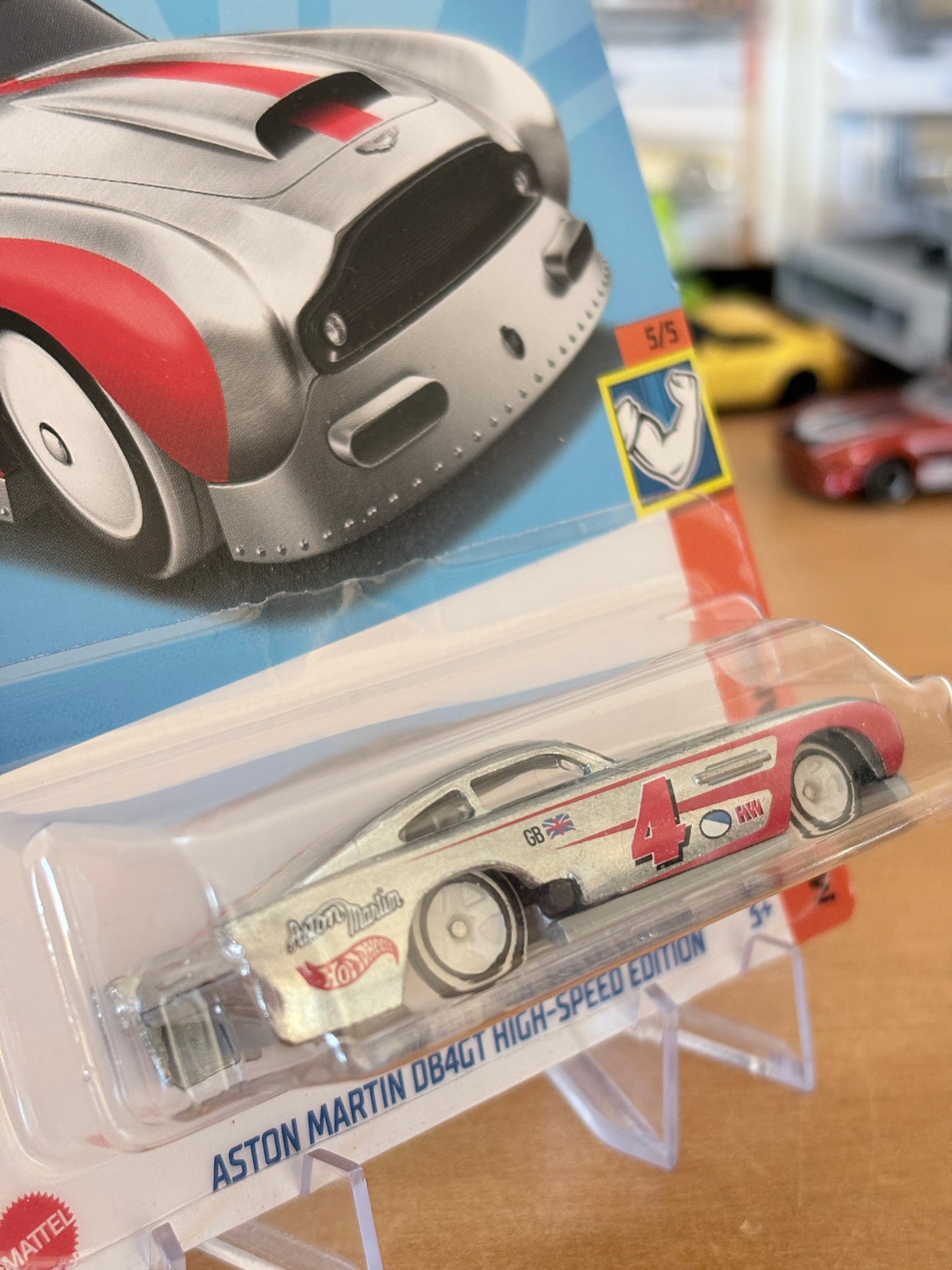 Hot Wheels Mainline | Aston Martin DB4GT High-Speed Edition | 2023 Muscle Mania 5/5