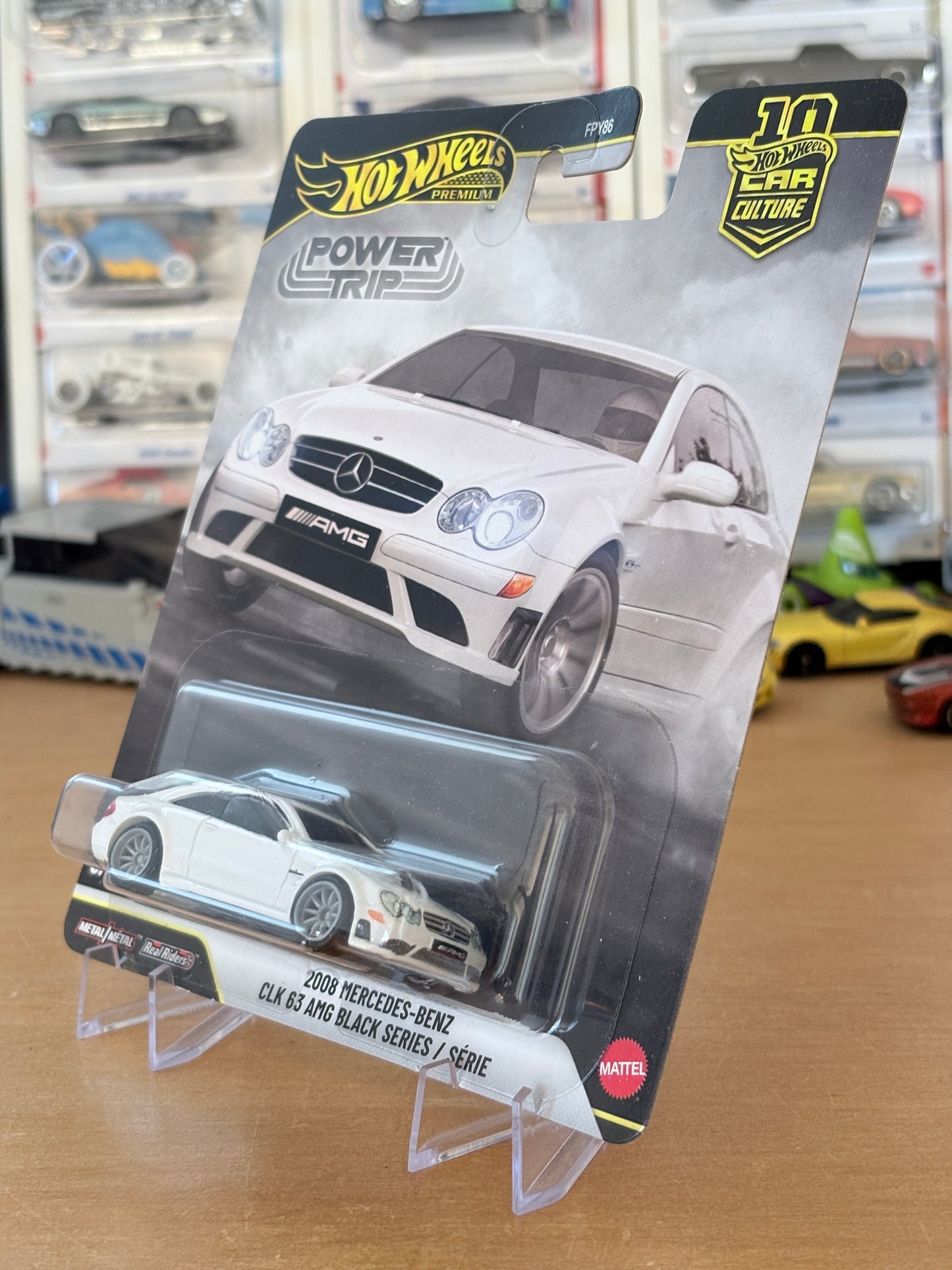 Hot Wheels Premium | 2008 Mercedes-Benz CLK 63 AMG Black Series | 2026 HW Car Culture Power Trip 3/5
