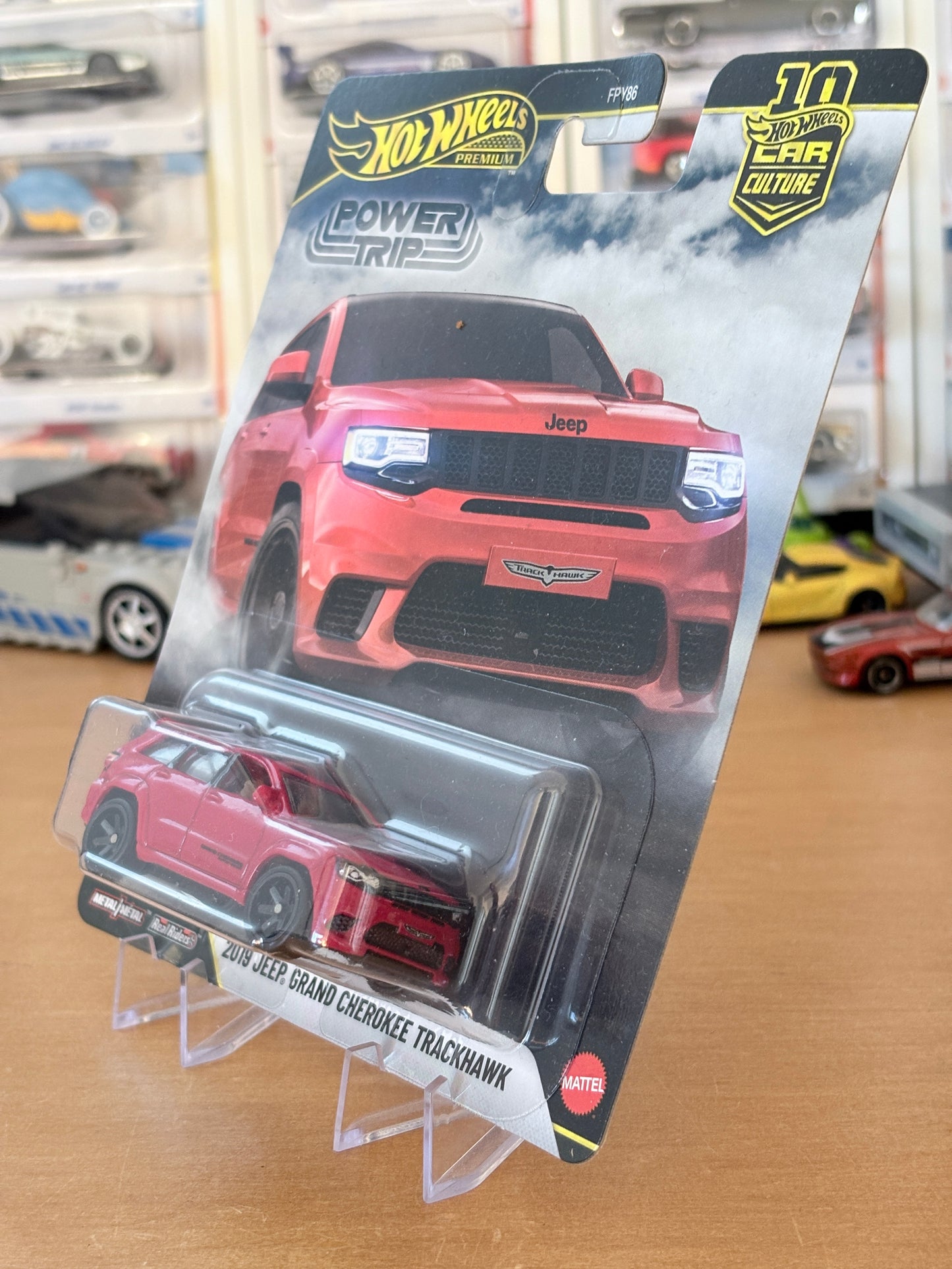 Hot Wheels Premium | 2019 Jeep Grand Cherokee Trackhawk | 2026 HW Car Culture Power Trip 5/5