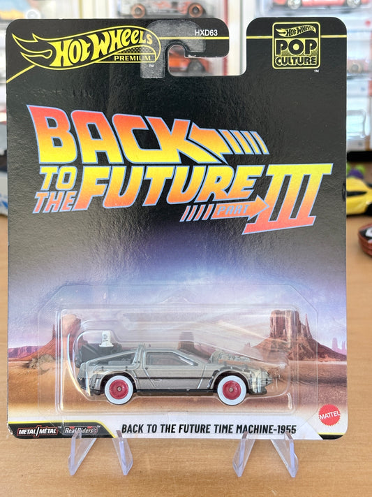 Hot Wheels Premium | Back to the Future Time Machine - 1955 | 2026 HW Pop Culture Back to the Future