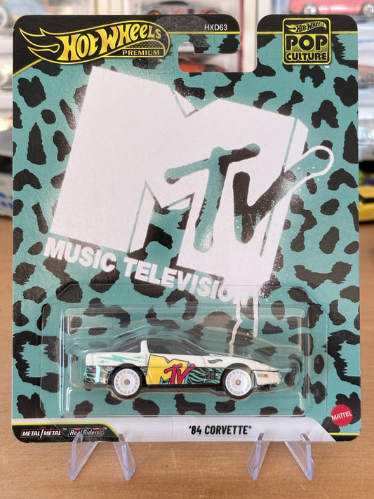 Hot Wheels Premium | '84 Corvette | 2026 HW Pop Culture MTV