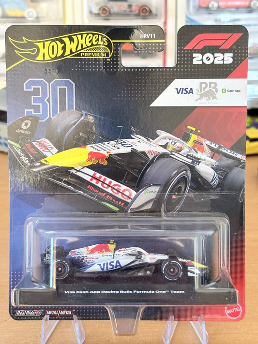 Hot Wheels Premium | Visa Cash App Racing Bulls Formula One #30 | 2026 Formula 1 2025