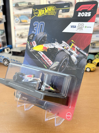 Hot Wheels Premium | Visa Cash App Racing Bulls Formula One #30 | 2026 Formula 1 2025