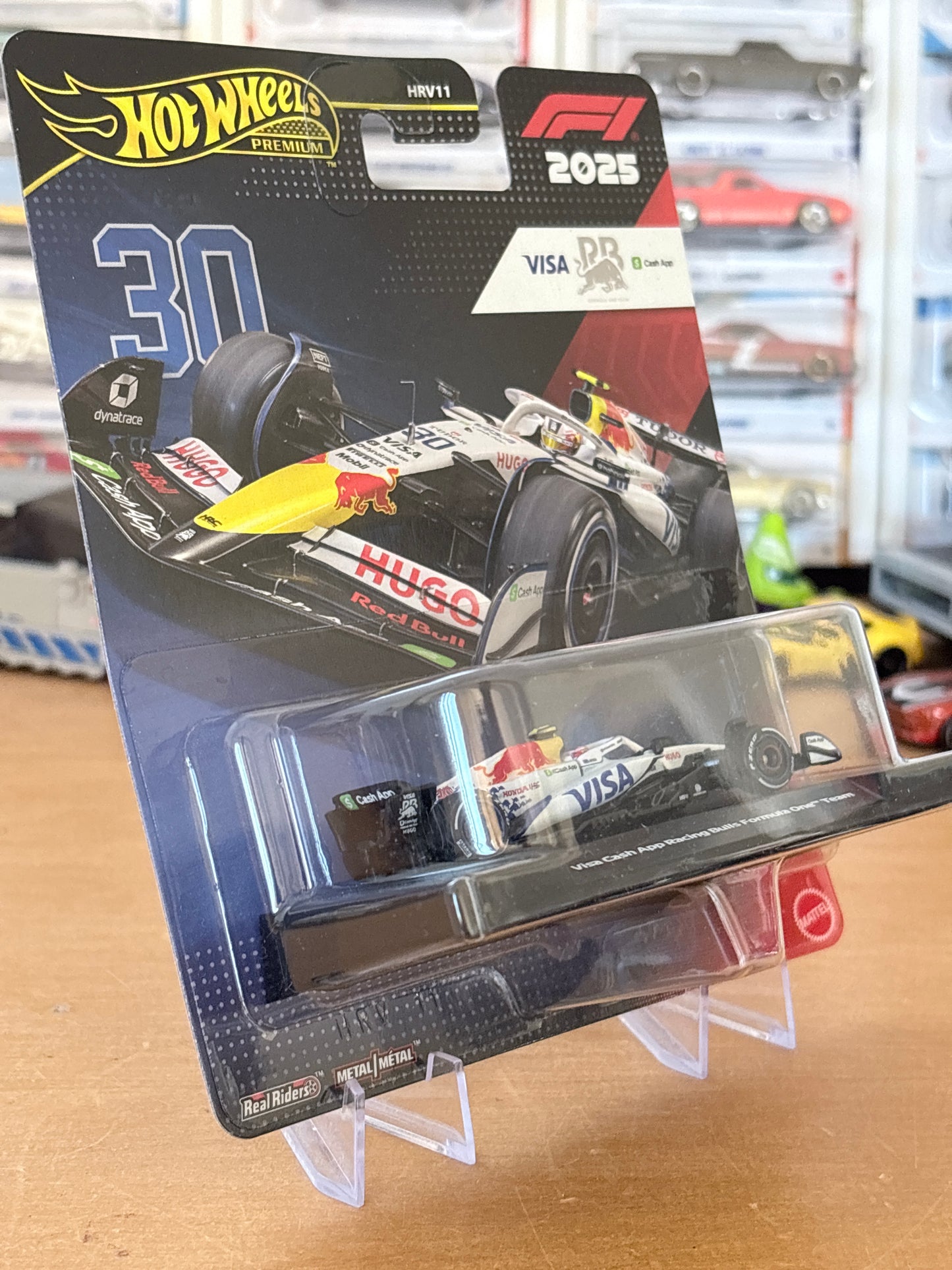 Hot Wheels Premium | Visa Cash App Racing Bulls Formula One #30 | 2026 Formula 1 2025