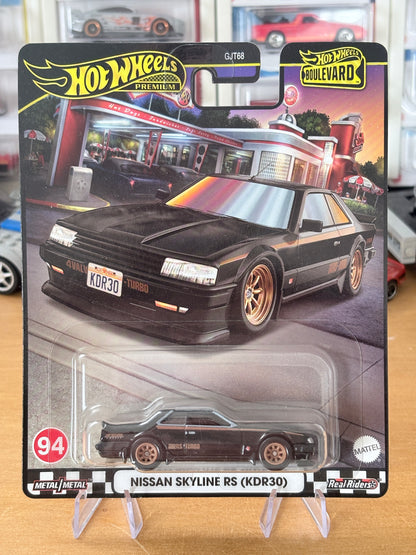 Hot Wheels Premium | Nissan Skyline (KDR30) | Hot Wheels Boulevard 95