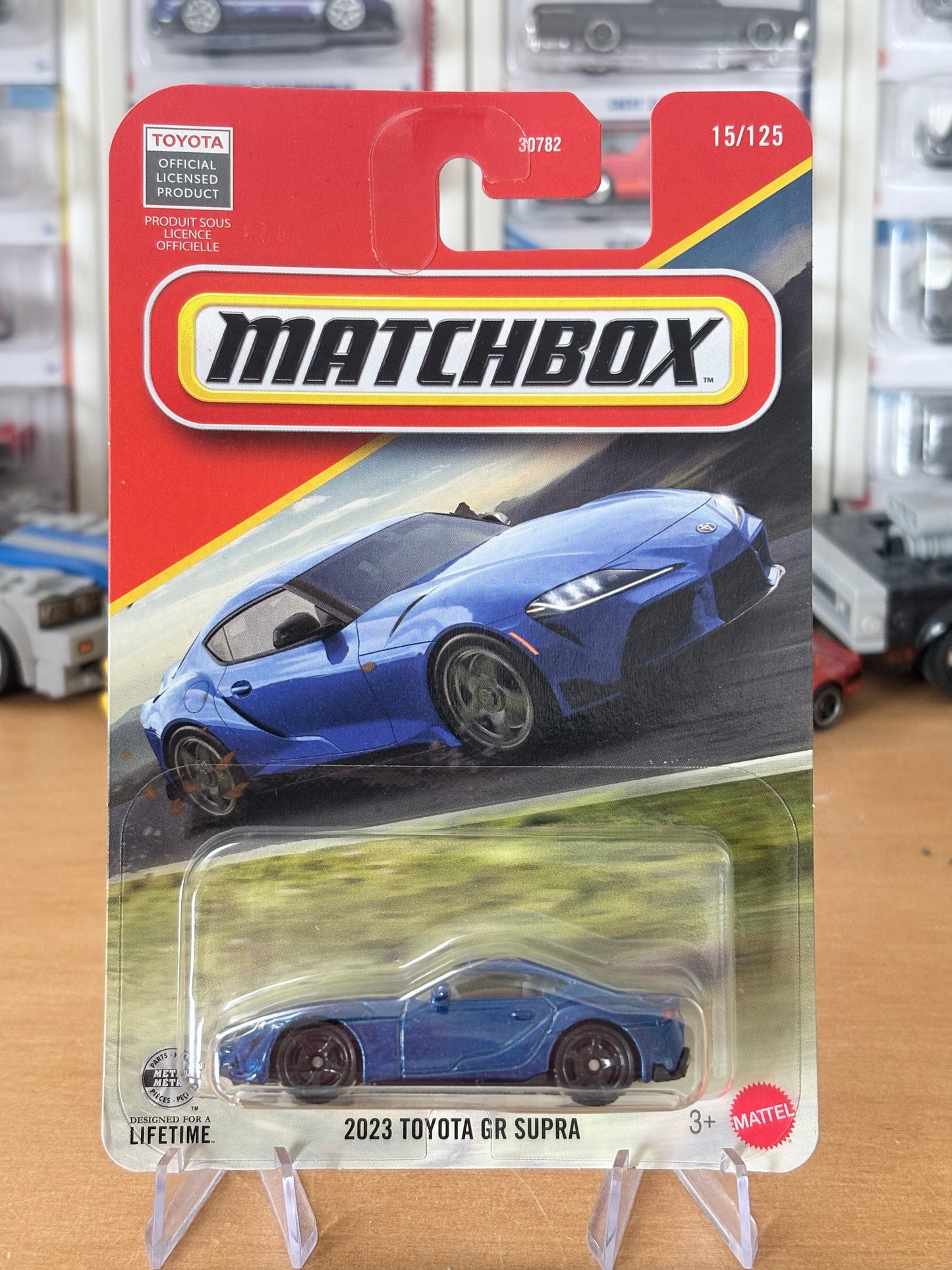 Matchbox Mainline | 2023 Toyota GR Supra | 2026 15/125 Blue