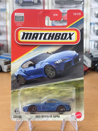 Matchbox Mainline | 2023 Toyota GR Supra | 2026 15/125 Blue