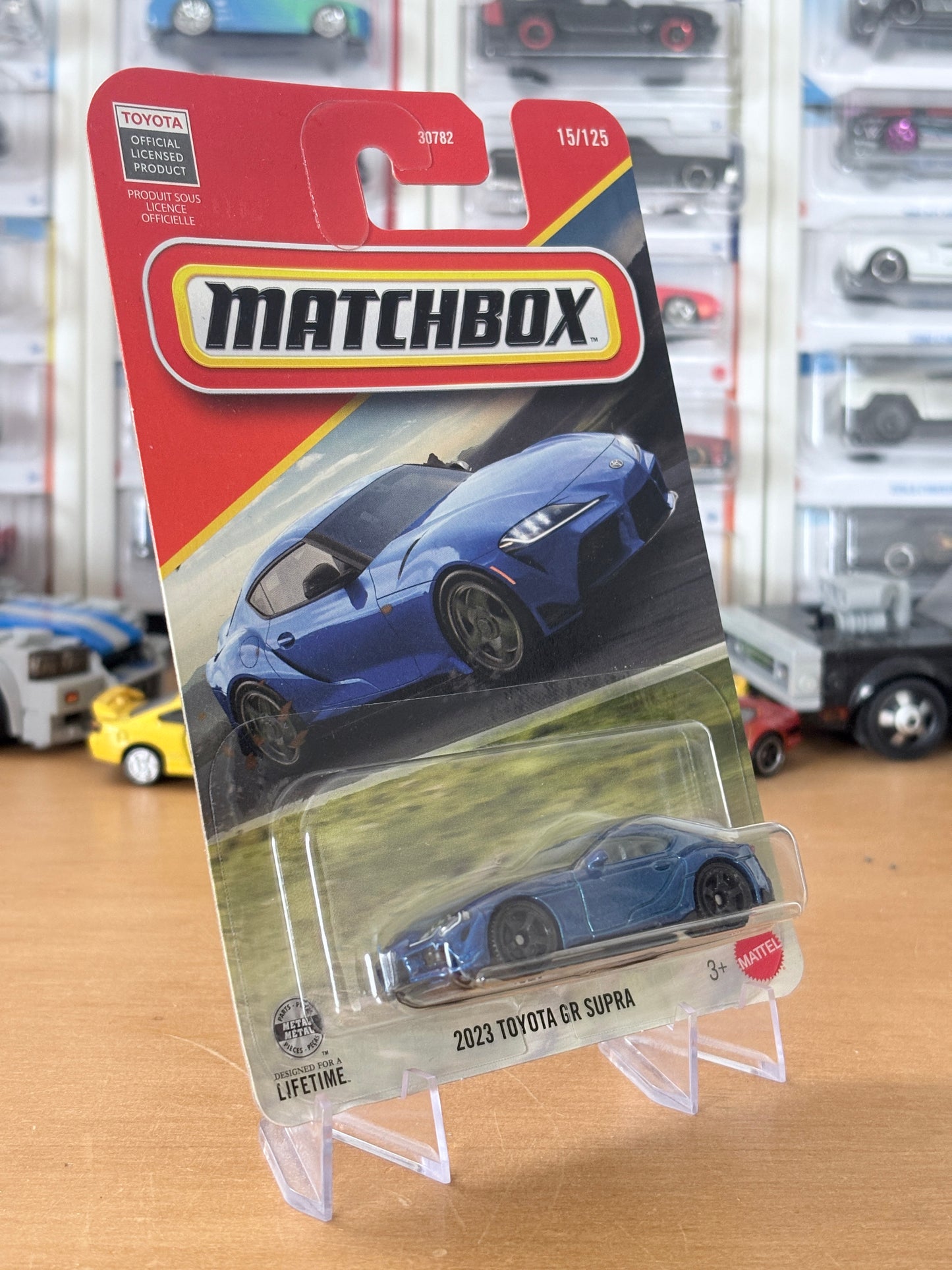 Matchbox Mainline | 2023 Toyota GR Supra | 2026 15/125 Blue