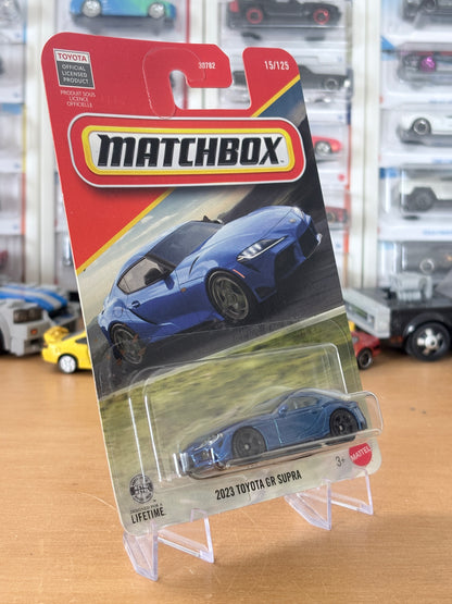 Matchbox Mainline | 2023 Toyota GR Supra | 2026 15/125 Blue