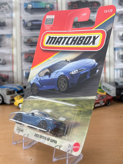 Matchbox Mainline | 2023 Toyota GR Supra | 2026 15/125 Blue