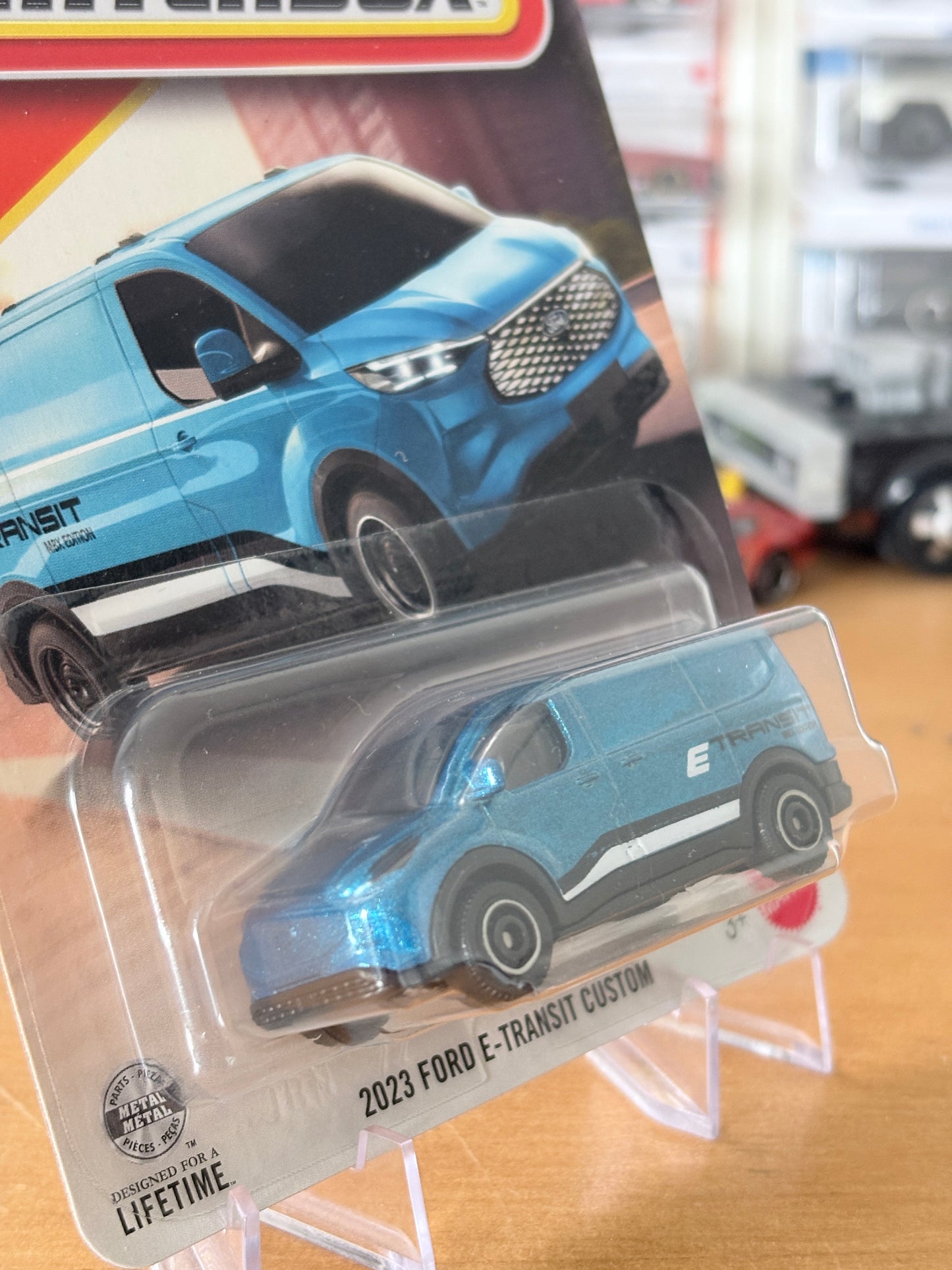 Matchbox Mainline | 2023 Ford E-Transit Custom | 2026 36/125 Blue