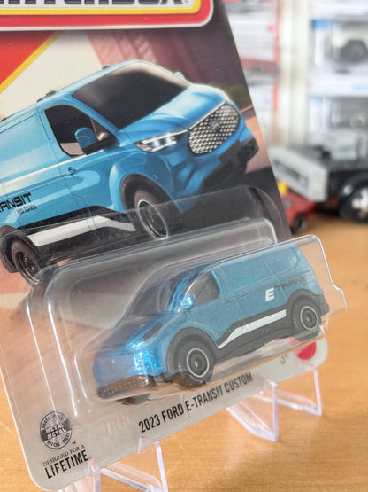 Matchbox Mainline | 2023 Ford E-Transit Custom | 2026 36/125 Blue