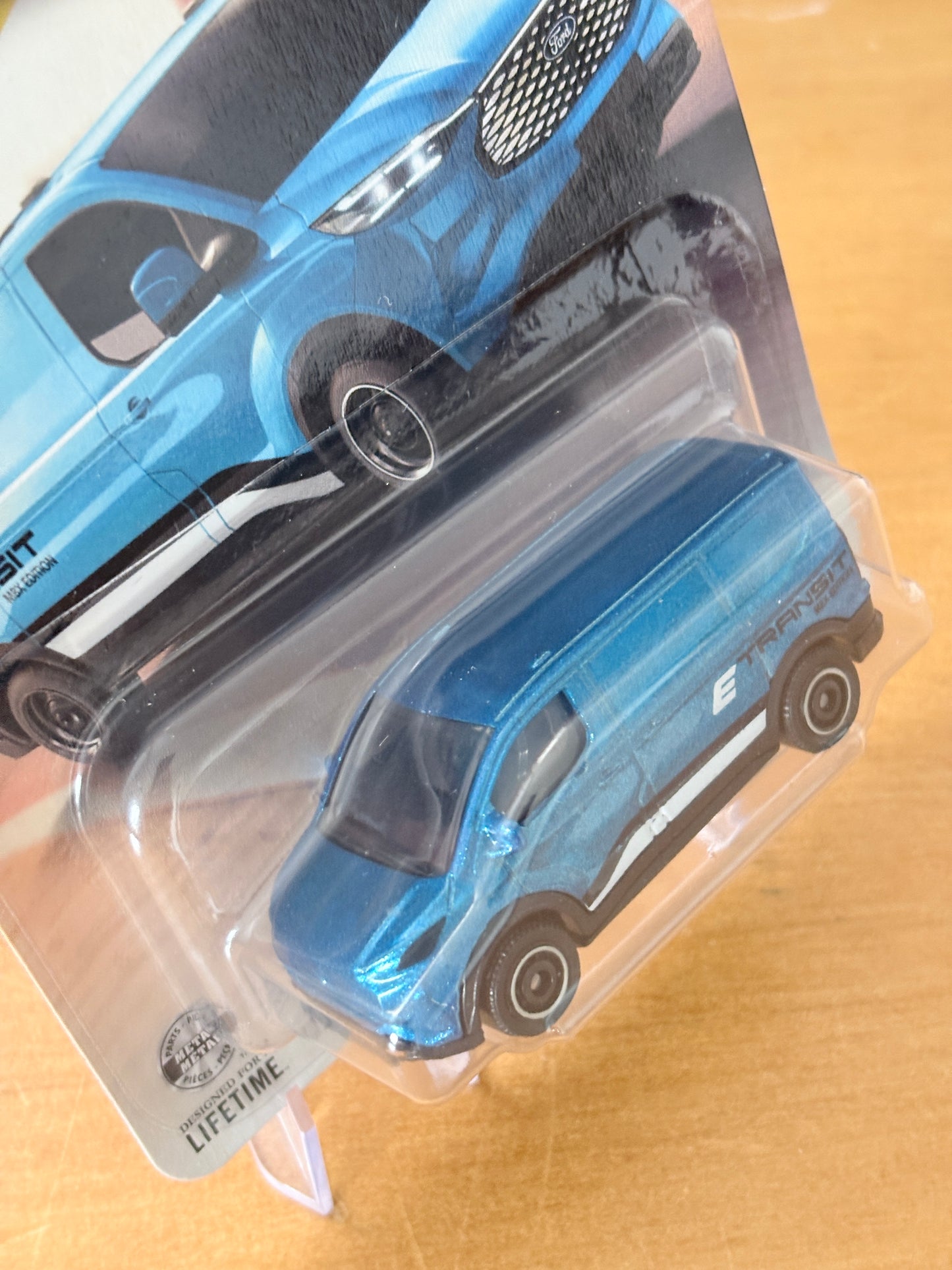 Matchbox Mainline | 2023 Ford E-Transit Custom | 2026 36/125 Blue