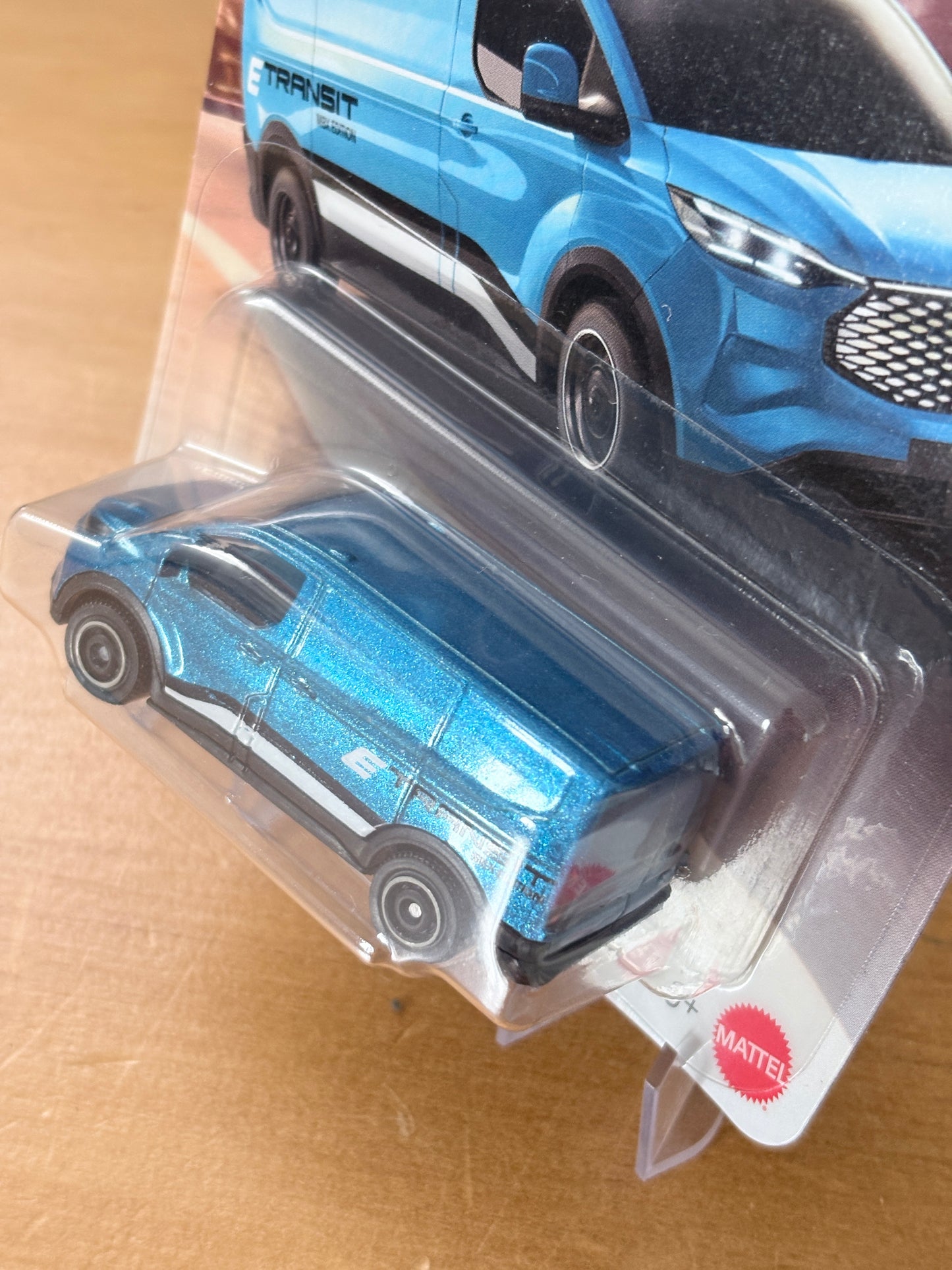 Matchbox Mainline | 2023 Ford E-Transit Custom | 2026 36/125 Blue