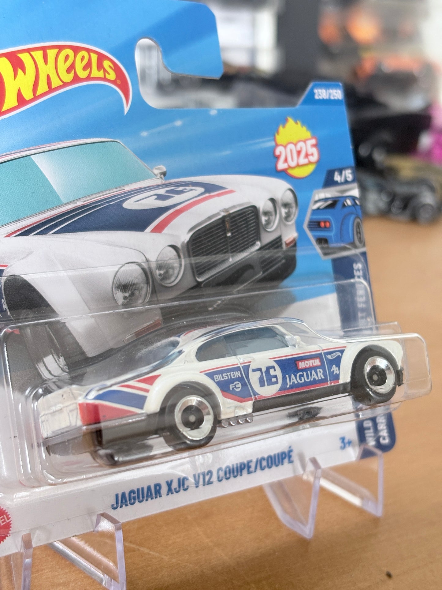Hot Wheels Mainline | Jaguar XJC Coupe | 2025 Wile Widebody 4/5 Short Card