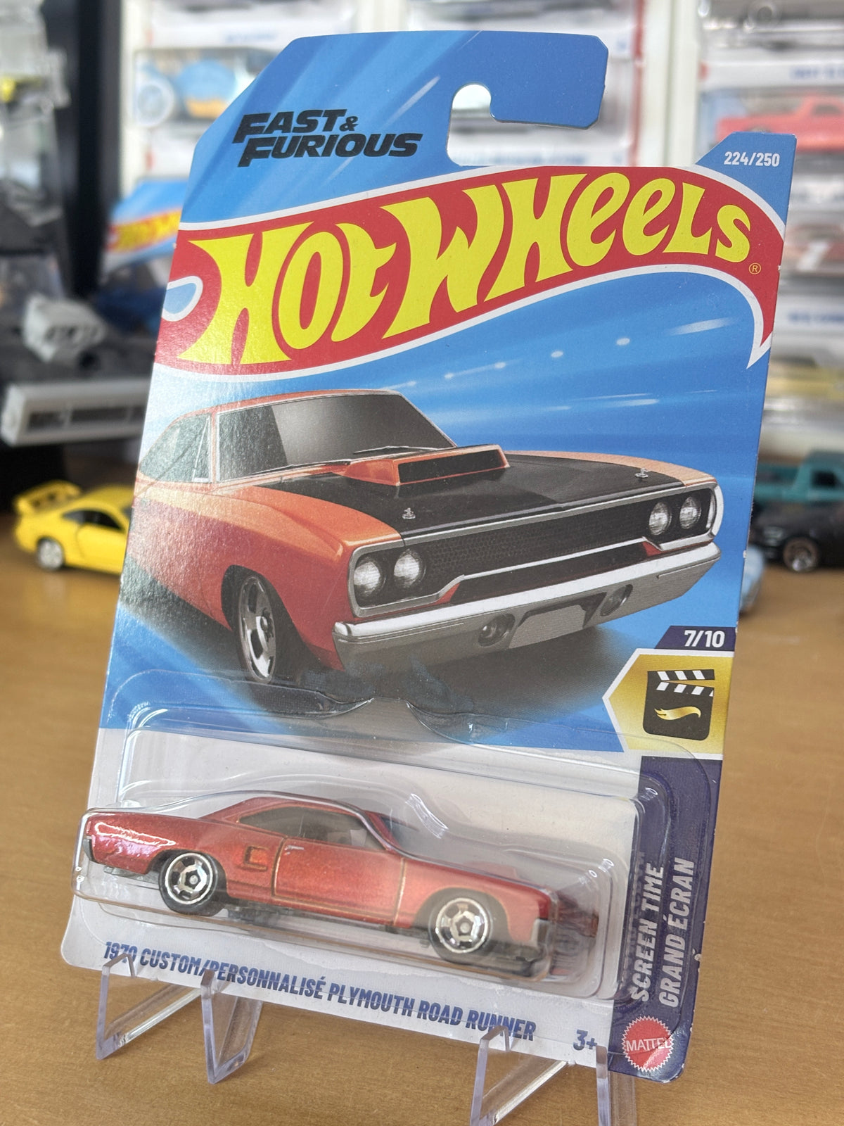 Hot Wheels 1970 Custom Plymouth Road Runner | 2026 Screen Time 7/10 Mainline