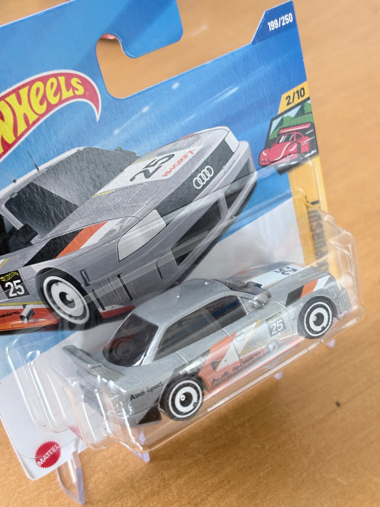 Hot Wheels Mainline | Audi 90 Quattro | 2025 Peak Pursuit Short Card