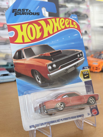 Hot Wheels 1970 Custom Plymouth Road Runner | 2026 Screen Time 7/10 Mainline