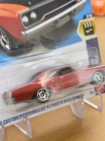 Hot Wheels 1970 Custom Plymouth Road Runner | 2026 Screen Time 7/10 Mainline