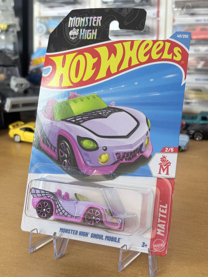 Hot Wheels Monster High Ghoul Mobile | 2026 Mattel 2/5 Mainline Purple