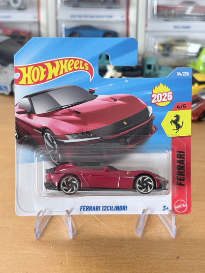 Hot Wheels Mainline | Ferrari 12Cilindri | 2026 Ferrari 4/5
