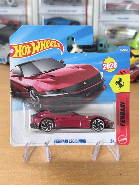 Hot Wheels Mainline | Ferrari 12Cilindri | 2026 Ferrari 4/5