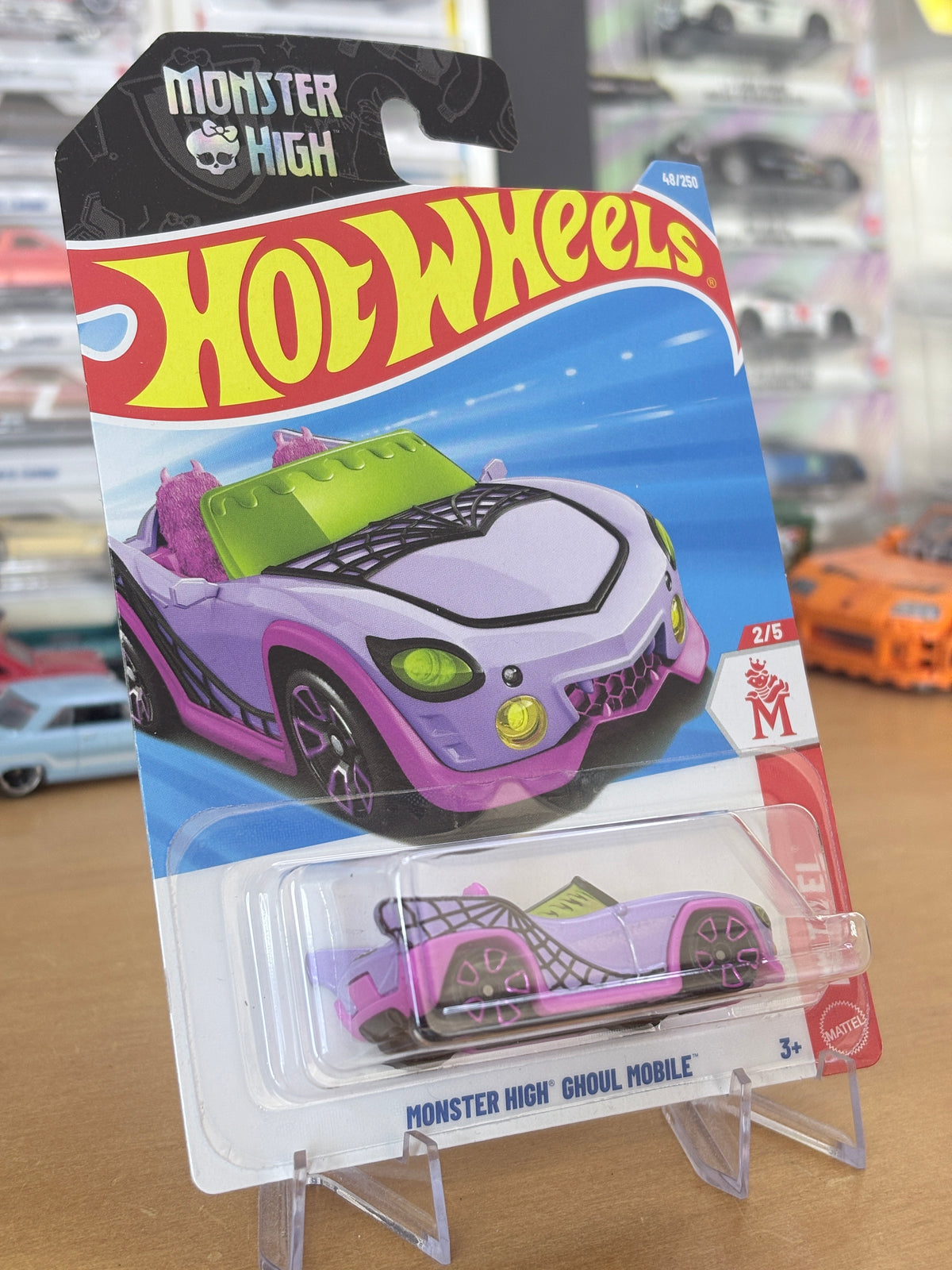 Hot Wheels Monster High Ghoul Mobile | 2026 Mattel 2/5 Mainline Purple