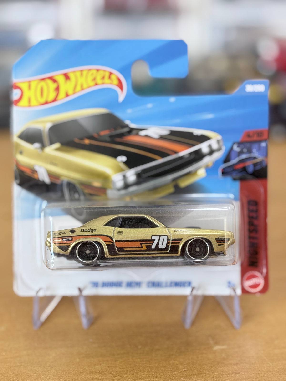 Hot Wheels '70 Dodge Hemi Challenger | 2026 Nightspeed 4/10 Mainline Short Card