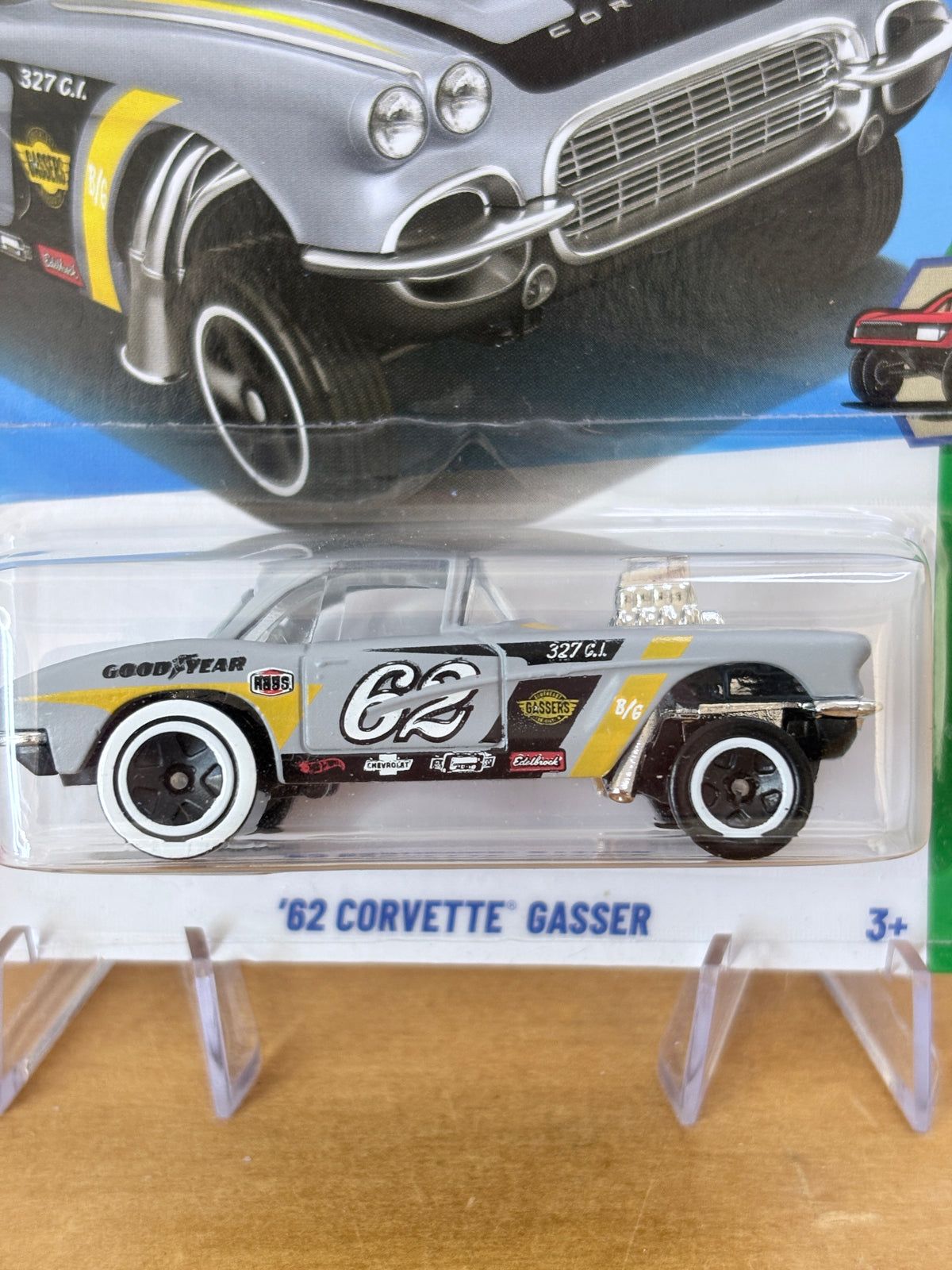Hot Wheels '62 Corvette Gasser | 2025 HW: Reverse Rake 4/5 Mainline