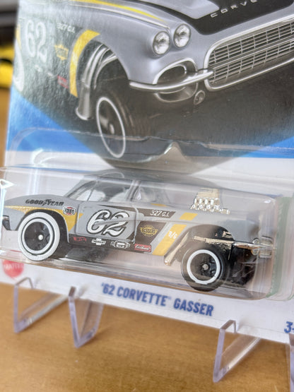 Hot Wheels '62 Corvette Gasser | 2025 HW: Reverse Rake 4/5 Mainline
