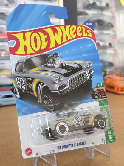 Hot Wheels '62 Corvette Gasser | 2025 HW: Reverse Rake 4/5 Mainline