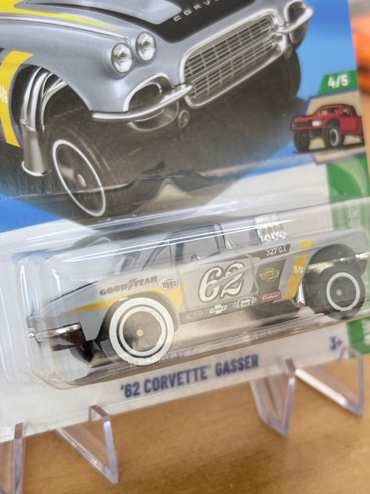 Hot Wheels '62 Corvette Gasser | 2025 HW: Reverse Rake 4/5 Mainline