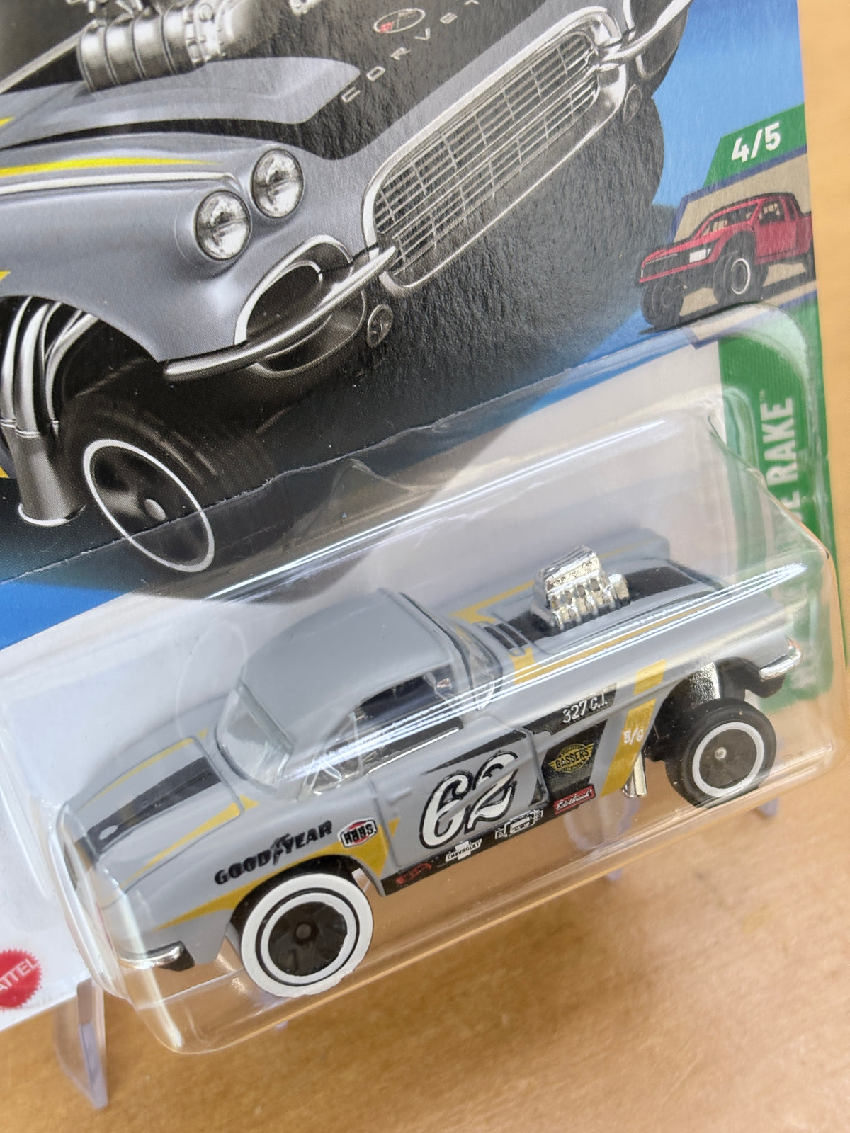 Hot Wheels '62 Corvette Gasser | 2025 HW: Reverse Rake 4/5 Mainline