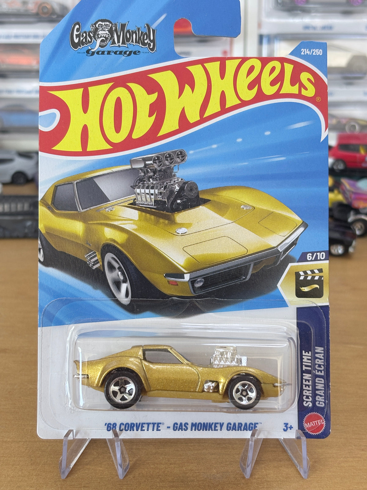 Hot Wheels '68 Corvette - Gas Monkey Garage | 2026 Screen Time 6/10 Mainline
