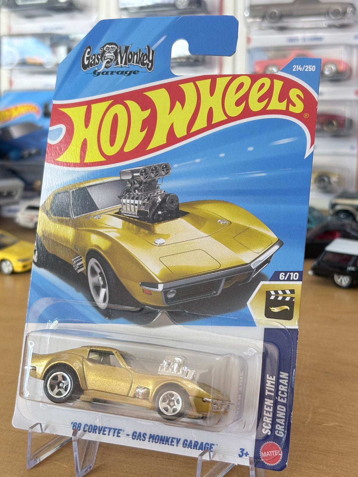 Hot Wheels '68 Corvette - Gas Monkey Garage | 2026 Screen Time 6/10 Mainline