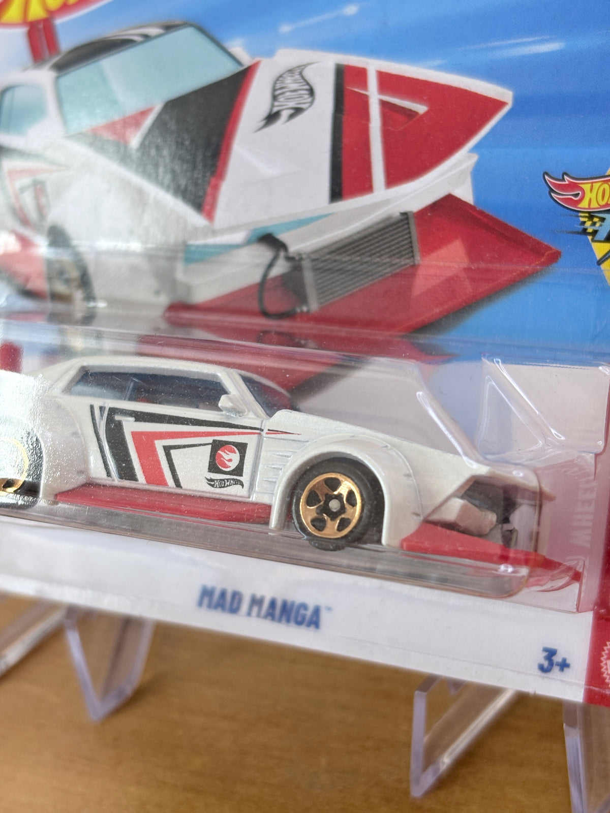 Hot Wheels Mad Manga | 2026 Hot Wheels Let's Race 4/5 Mainline Treasure Hunt Short Card