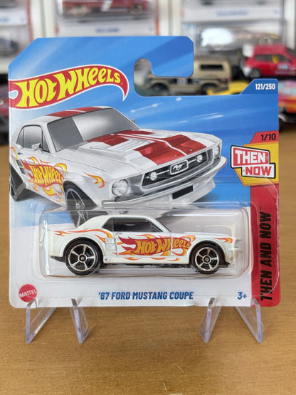 Hot Wheels '67 Ford Mustang Coupe | 2025 HW Then & Now 1/10 Mainline Short Card