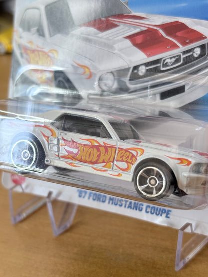 Hot Wheels '67 Ford Mustang Coupe | 2025 HW Then & Now 1/10 Mainline Short Card