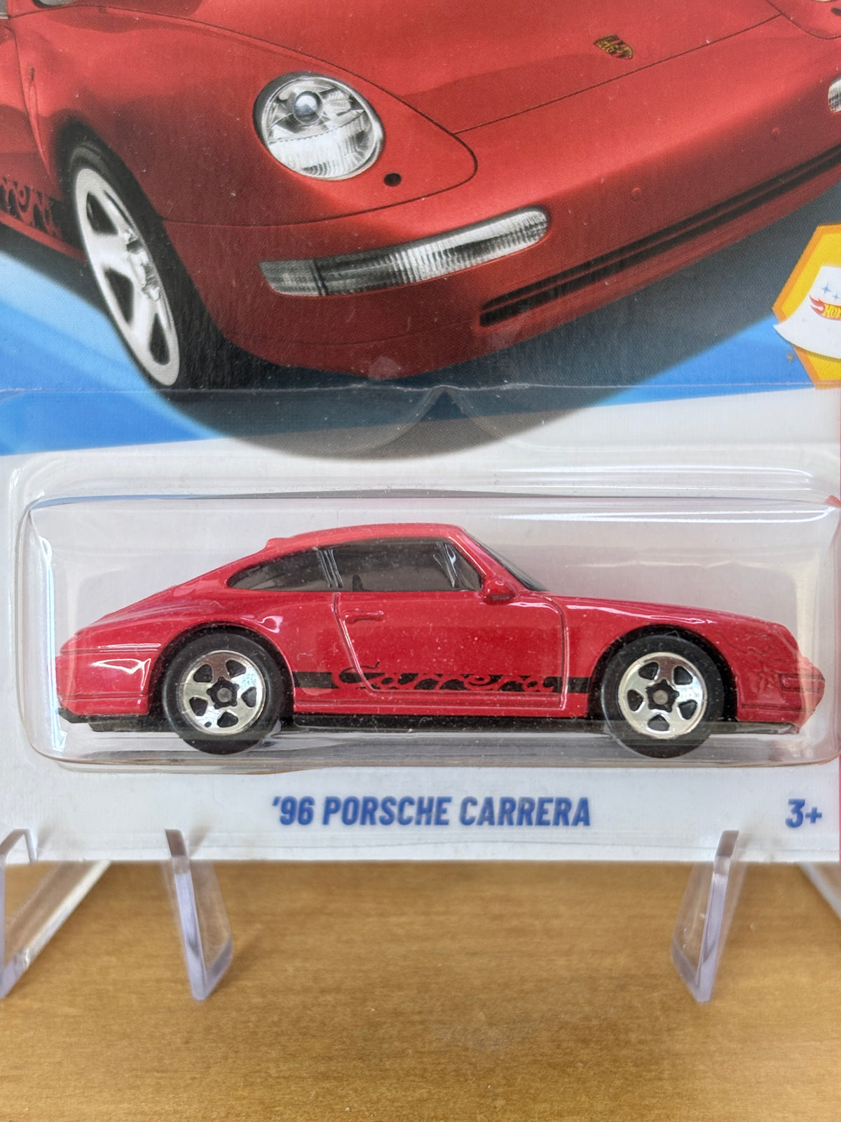 Hot Wheels '96 Porsche Carrera | 2026 Then And Now 4/10 Mainline RED