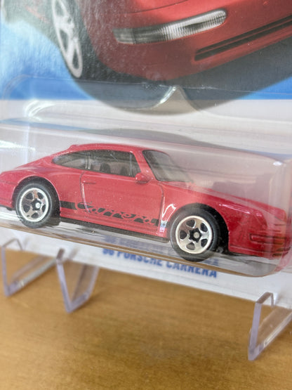 Hot Wheels '96 Porsche Carrera | 2026 Then And Now 4/10 Mainline RED