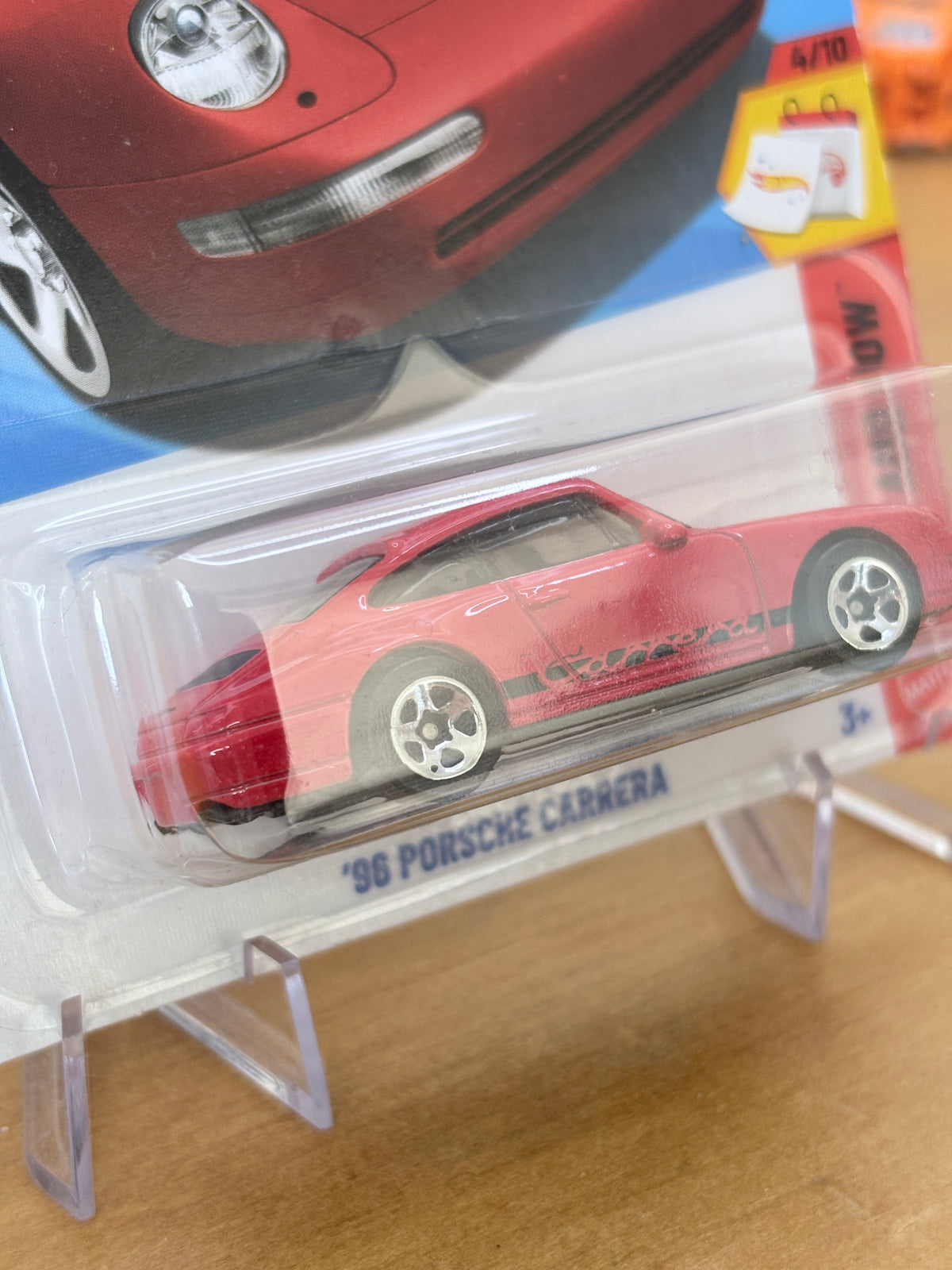 Hot Wheels '96 Porsche Carrera | 2026 Then And Now 4/10 Mainline RED