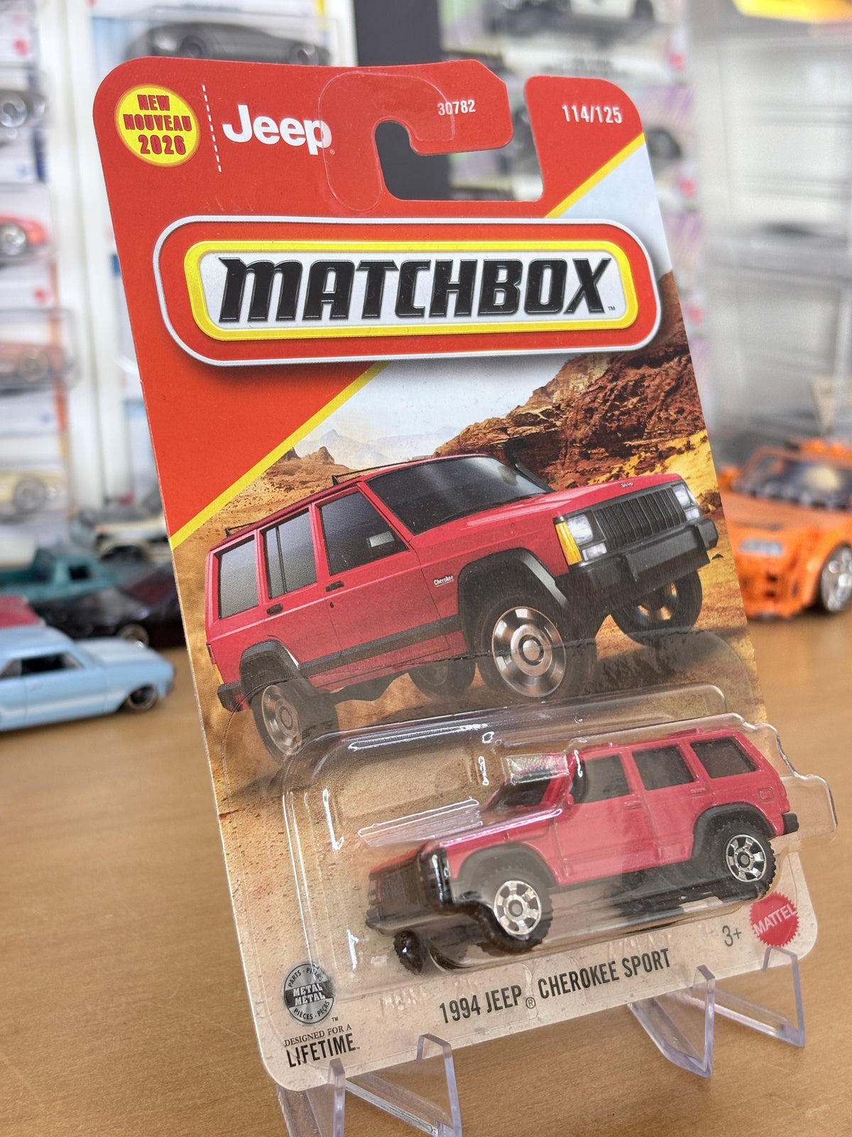 Matchbox 1994 Jeep Cherokee Sport | 2026 114/125 Mainline