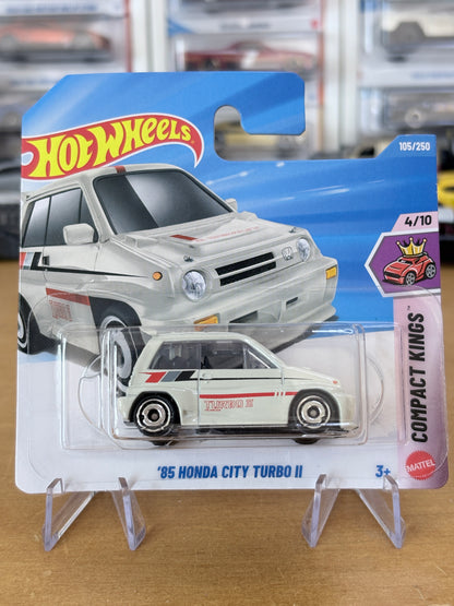 Hot Wheels '85 Honda City Turbo II | 2026 Compact Kings 4/10 Mainline Short Card