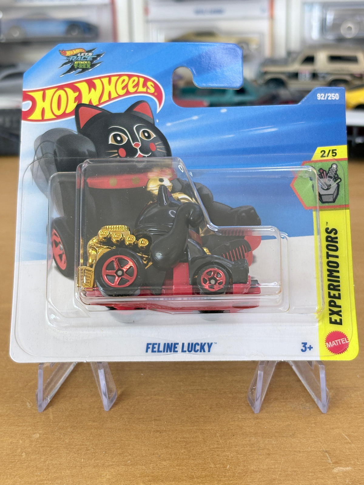 Hot Wheels Mainline | Feline Lucky | 2026 Exprimotors 2/5 Short Card BLACK