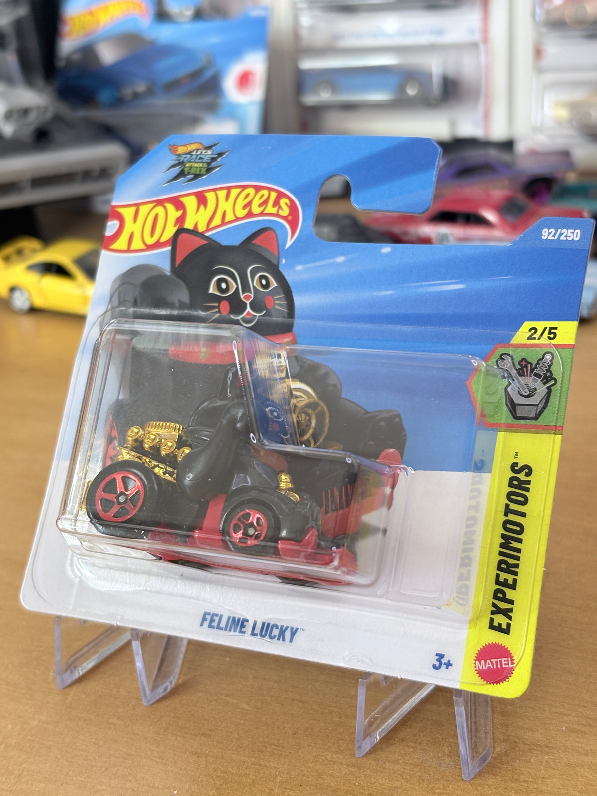 Hot Wheels Mainline | Feline Lucky | 2026 Exprimotors 2/5 Short Card BLACK