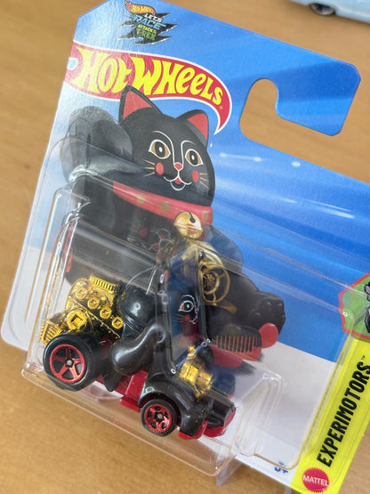 Hot Wheels Mainline | Feline Lucky | 2026 Exprimotors 2/5 Short Card BLACK