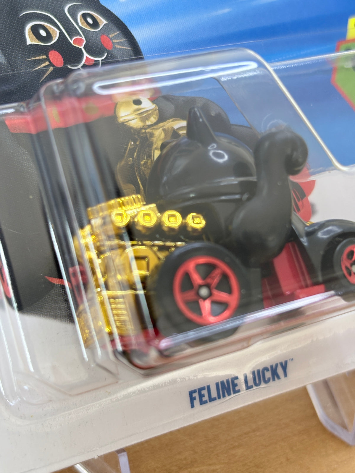 Hot Wheels Mainline | Feline Lucky | 2026 Exprimotors 2/5 Short Card BLACK
